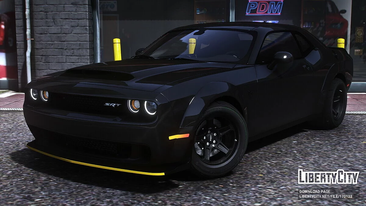 Dodge Challenger SRT Demon 2018 / GTA 5