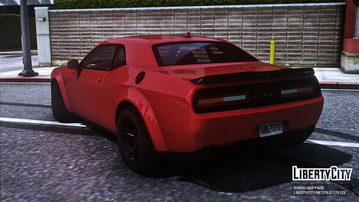 Dodge Challenger SRT Demon 2018 / GTA 5
