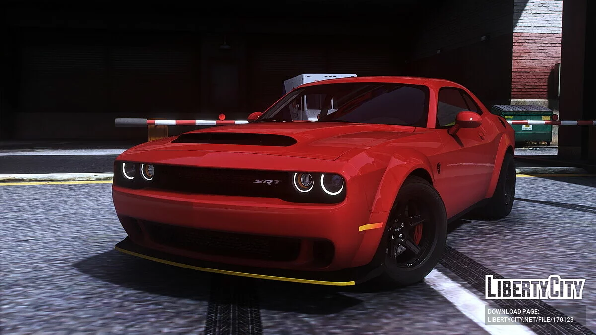 Dodge Challenger SRT Demon 2018 / GTA 5