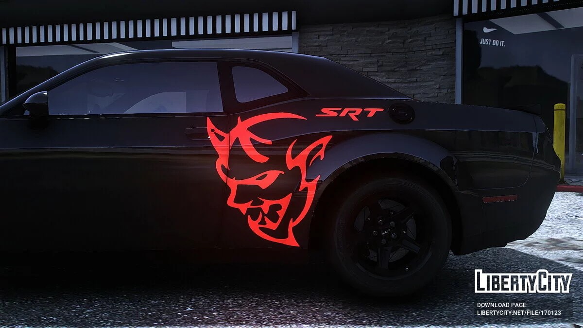 Dodge Challenger SRT Demon 2018 / GTA 5