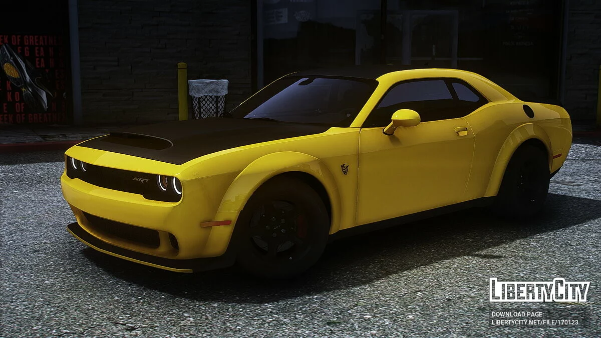 Dodge Challenger SRT Demon 2018 / GTA 5