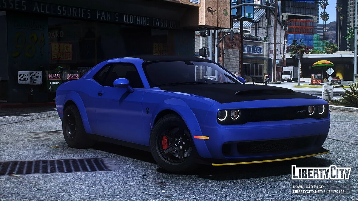 Dodge Challenger SRT Demon 2018 / GTA 5