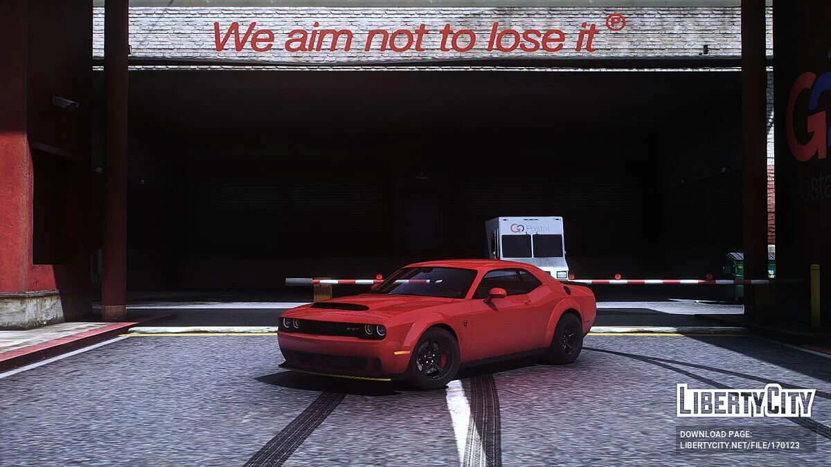 Dodge Challenger SRT Demon 2018 / GTA 5