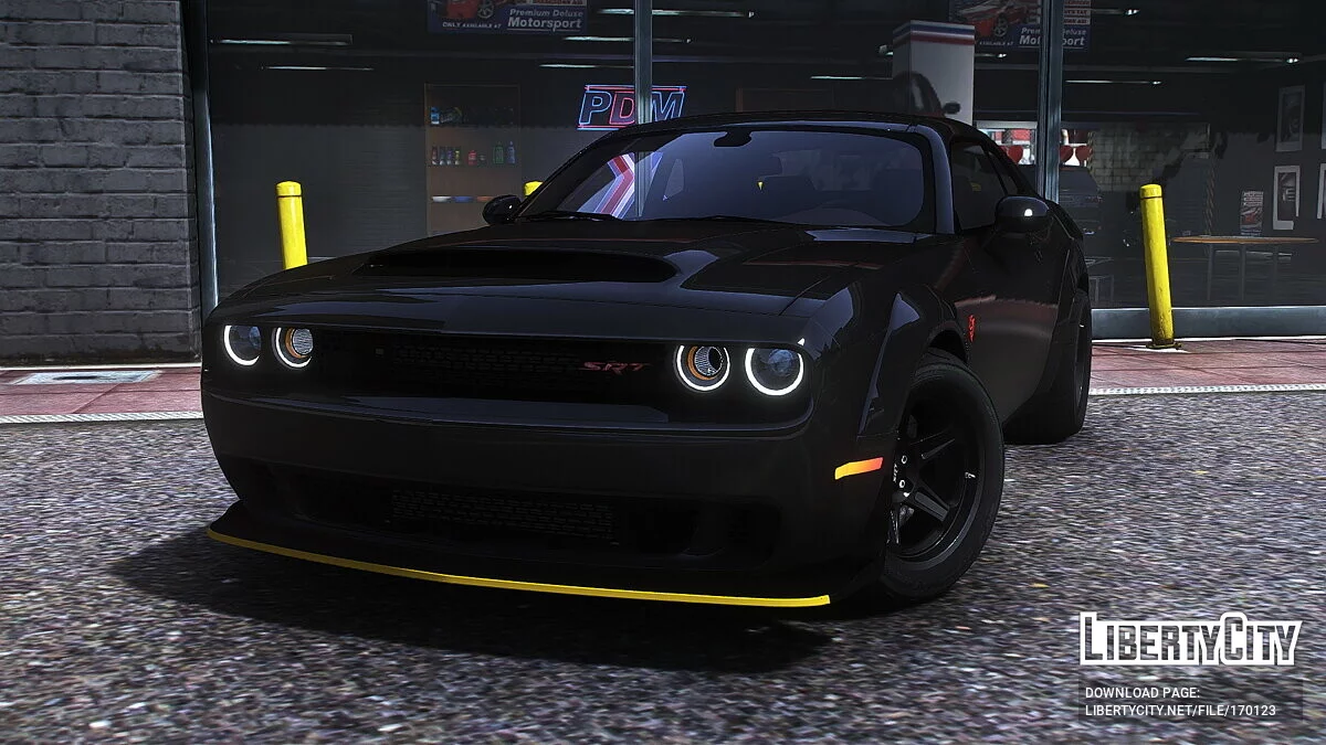 Dodge Challenger SRT Demon 2018 / GTA 5