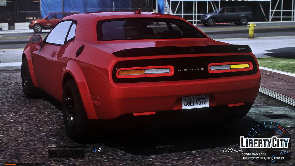 Dodge Challenger SRT Demon 2018 / GTA 5
