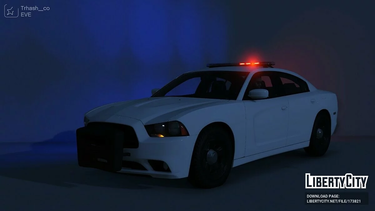 Dodge Charger 2013 Policía Vanilla v1.0 / GTA 5