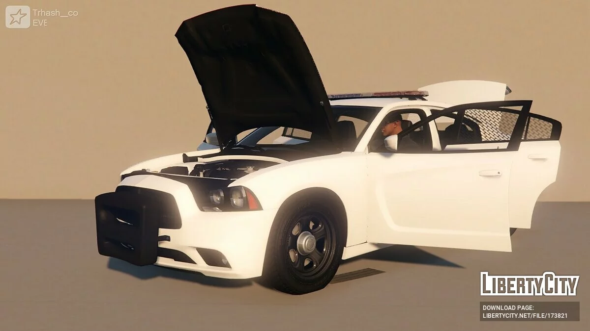 Dodge Charger 2013 Policía Vanilla v1.0 / GTA 5