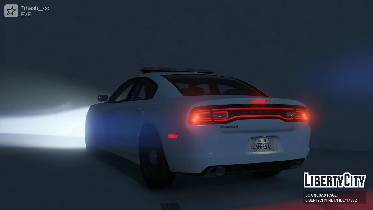 Dodge Charger 2013 Policía Vanilla v1.0 / GTA 5