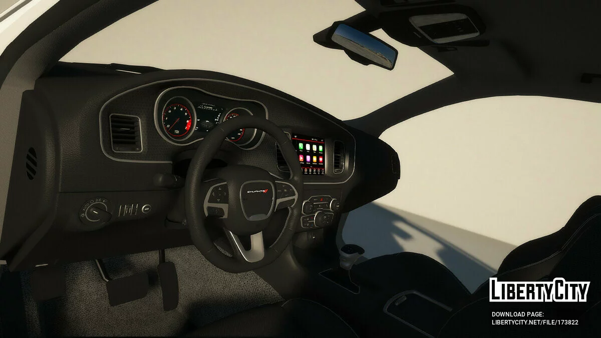 Dodge Charger 2016 Policía Vanilla v1.2 / GTA 5