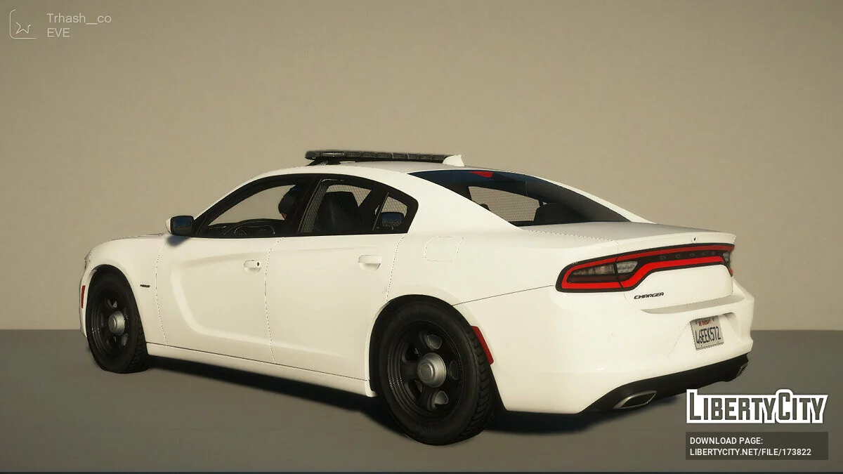 Dodge Charger 2016 Policía Vanilla v1.2 / GTA 5