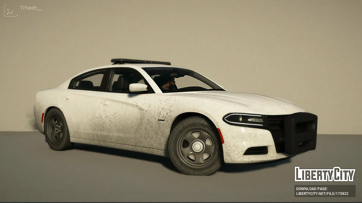 Dodge Charger 2016 Policía Vanilla v1.2 / GTA 5