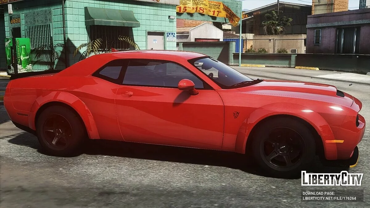 2018 Dodge Challenger SRT Demon v1.0 (FINAL) / GTA 5