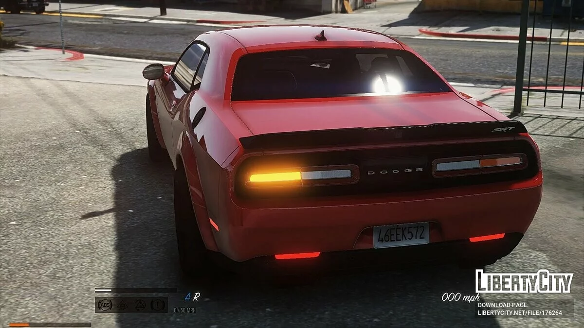 2018 Dodge Challenger SRT Demon v1.0 (FINAL) / GTA 5