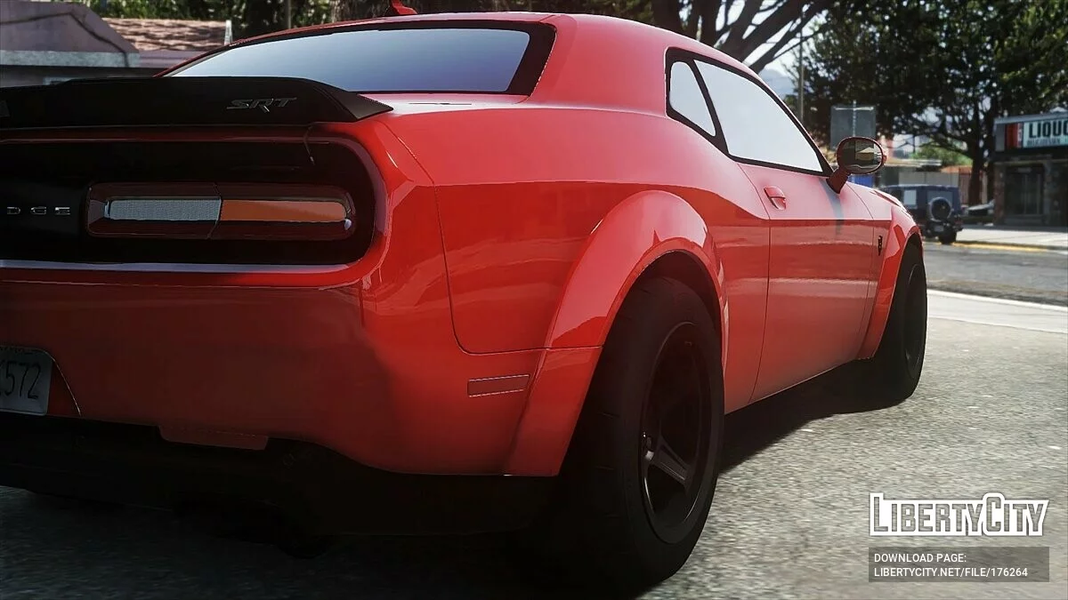 2018 Dodge Challenger SRT Demon v1.0 (FINAL) / GTA 5