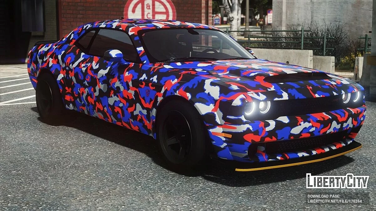 2018 Dodge Challenger SRT Demon v1.0 (FINAL) / GTA 5