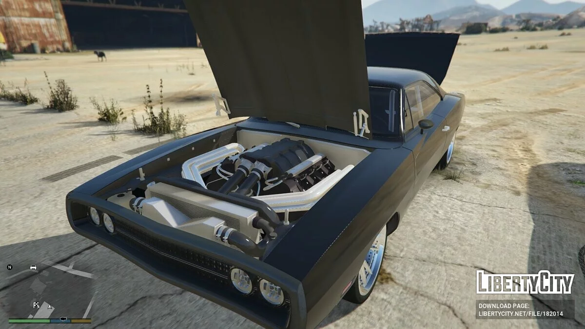 Dodge Charger R/T Tantrum 1970 de Velozes e Furiosos 9 [ADD-ON] 0.2 / GTA 5