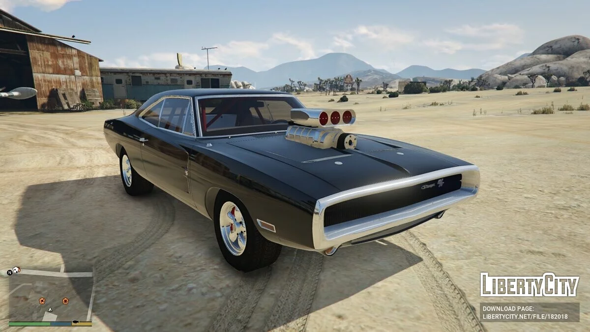 Charger RT 70 de Velozes e Furiosos [Add-On | VehFuncs V] 0.5 / GTA 5