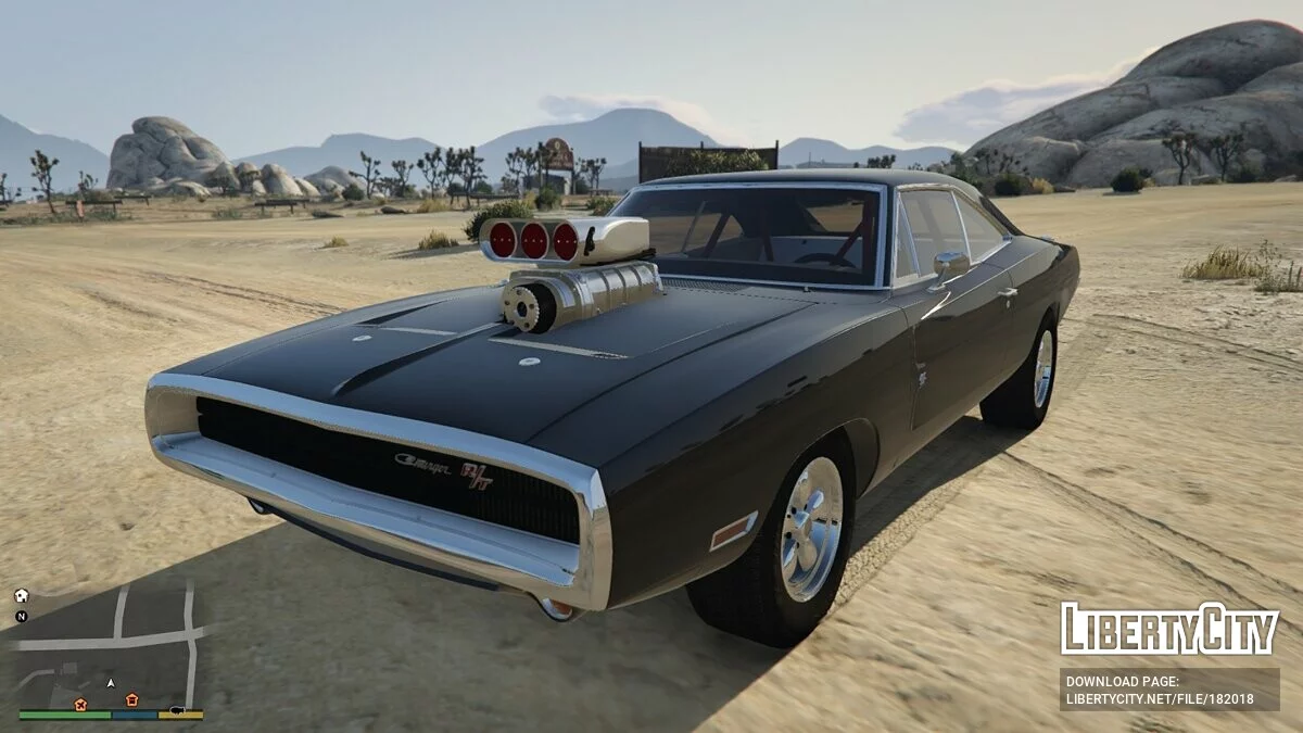 Charger RT 70 de Velozes e Furiosos [Add-On | VehFuncs V] 0.5 / GTA 5