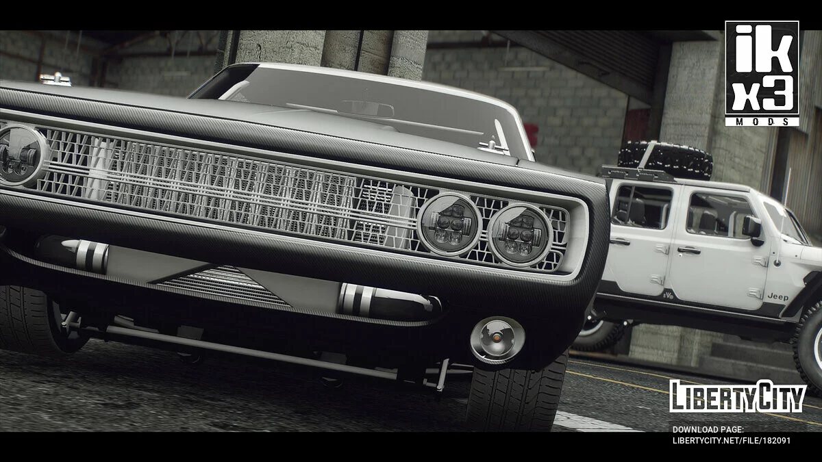 Dodge Charger RT Tantrum Fast9 1970 / GTA 5