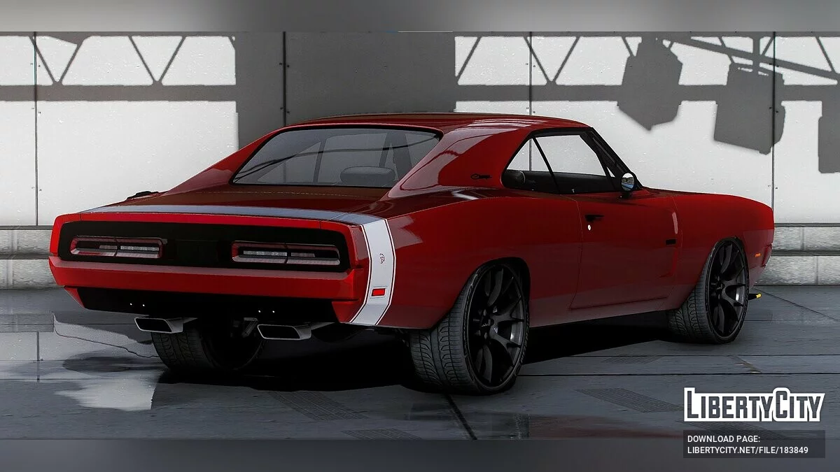 1968 Dodge Charger Body Challenger Hellcat / GTA 5