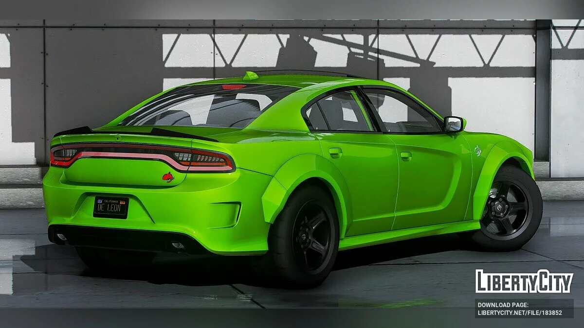 2020 Dodge Charger Face Swap Hellephant / GTA 5