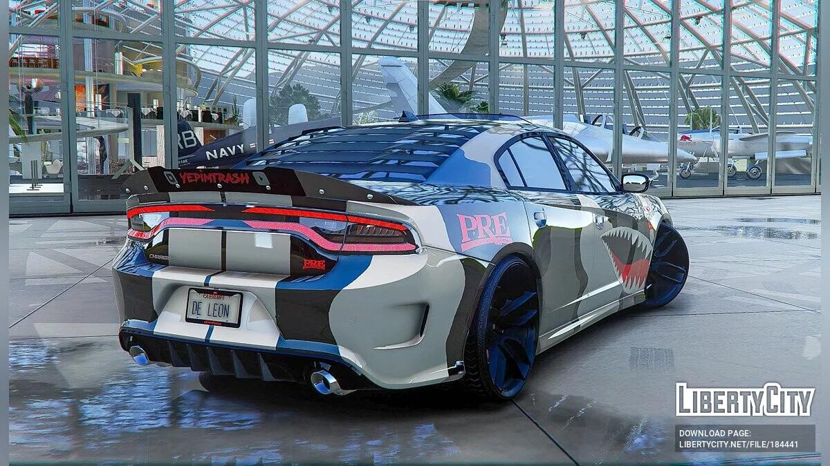 Custom Dodge Charger SRT Hellcat P.R.E / GTA 5