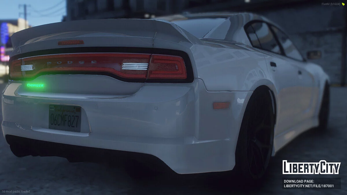Dodge Charger Hellcat Widebody 2014 / GTA 5