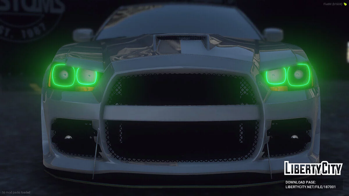 Dodge Charger Hellcat Widebody 2014 / GTA 5
