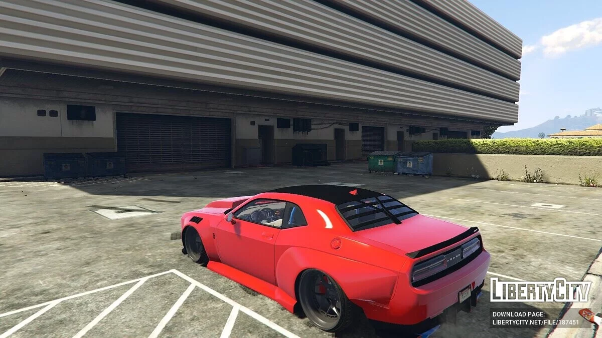 Dodge Demon Widebody 2018 / GTA 5