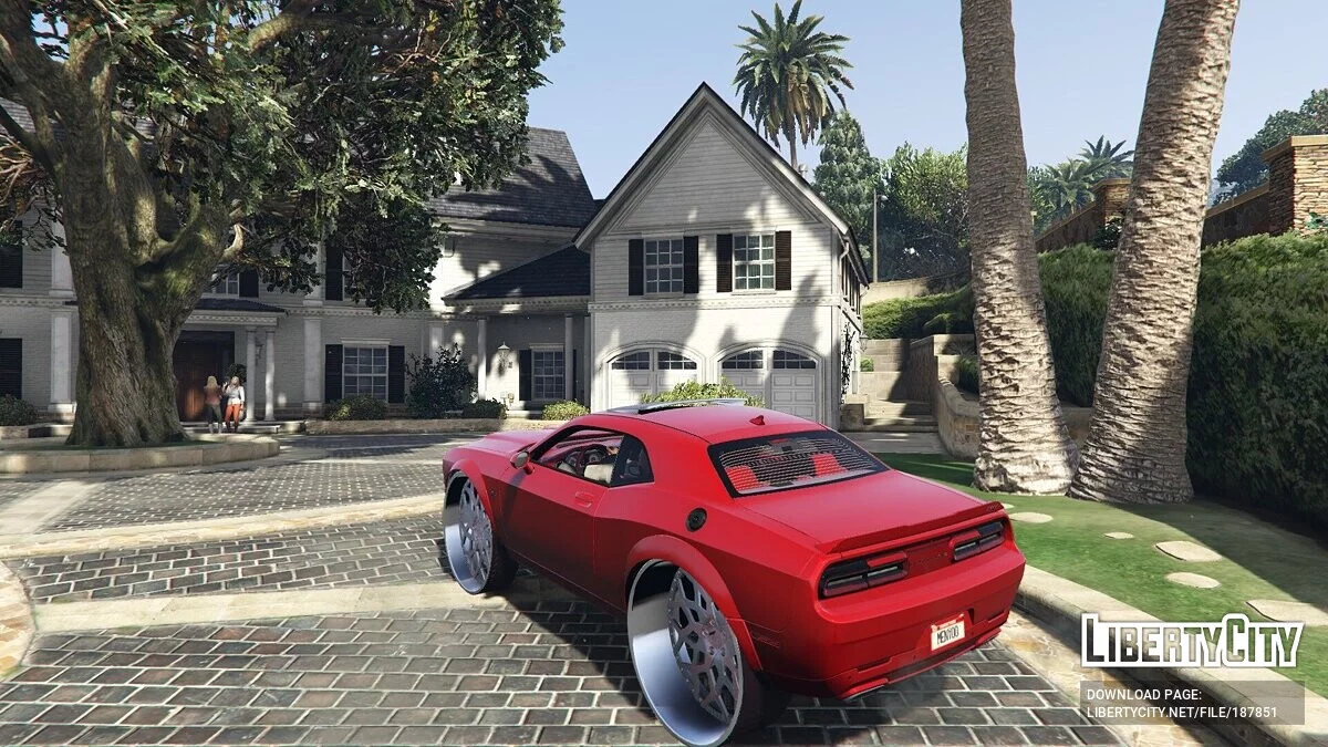 Dodge Challenger Hellcat PNUT Customs / GTA 5