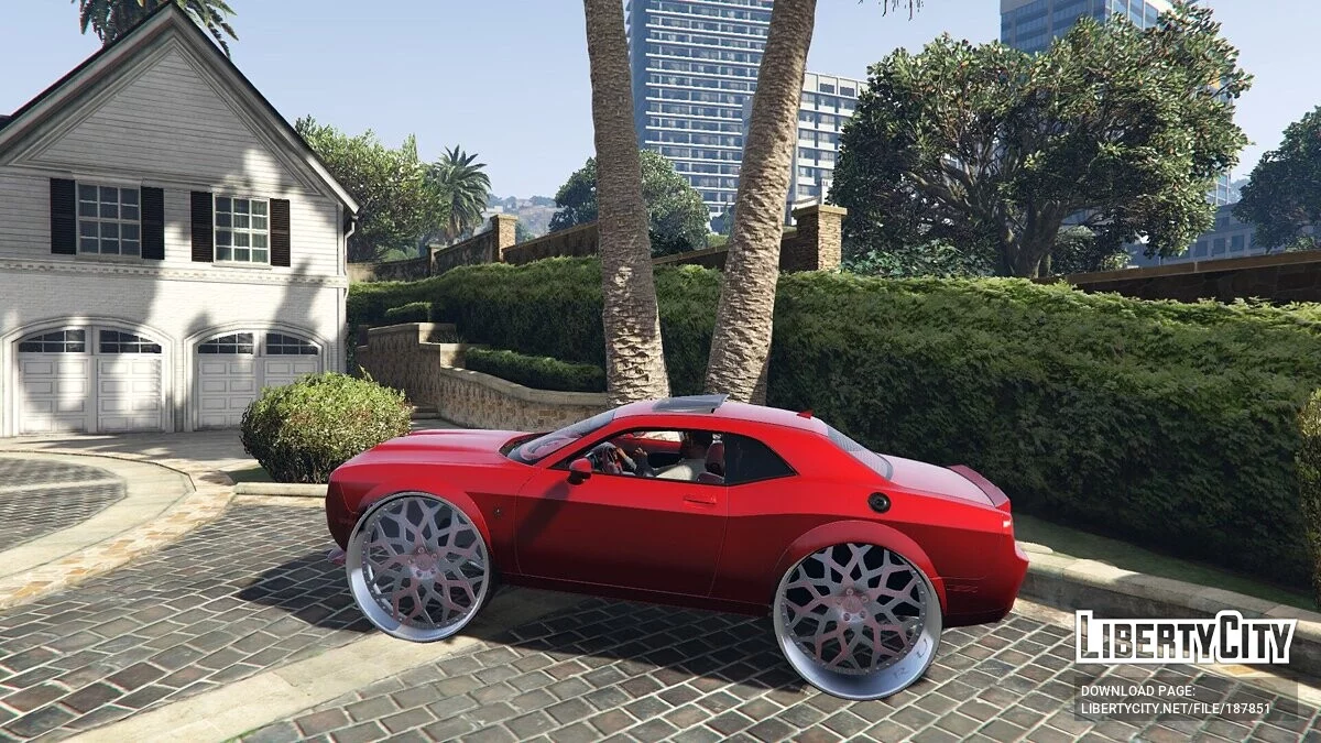 Dodge Challenger Hellcat PNUT Customs / GTA 5