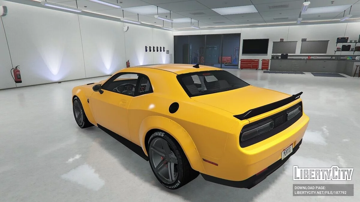 Dodge Challenger SRT Hellcat Widebody / GTA 5