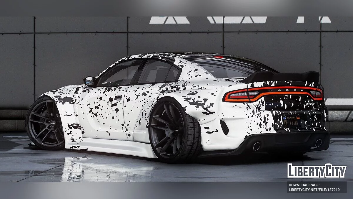 Dodge Charger Venom Wrap Custom Widebody / GTA 5