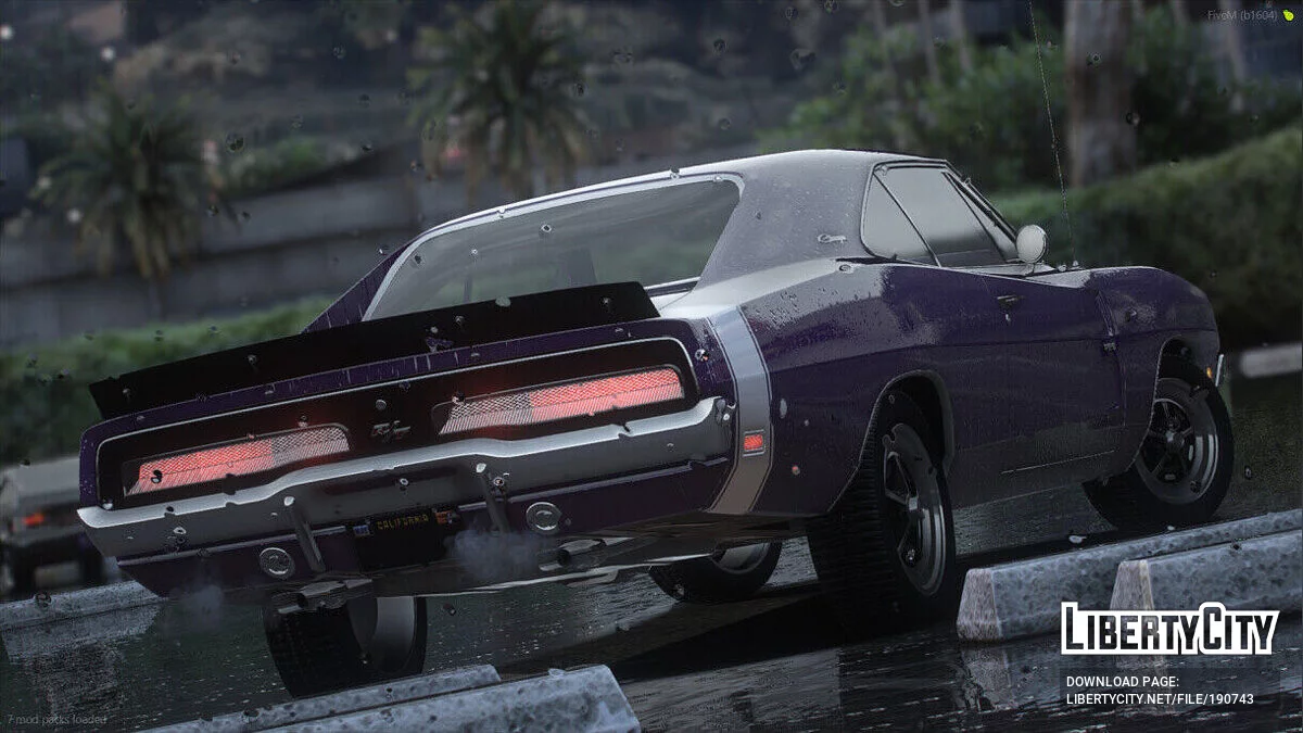 Dodge Charger R/T 1969 v1.0 / GTA 5