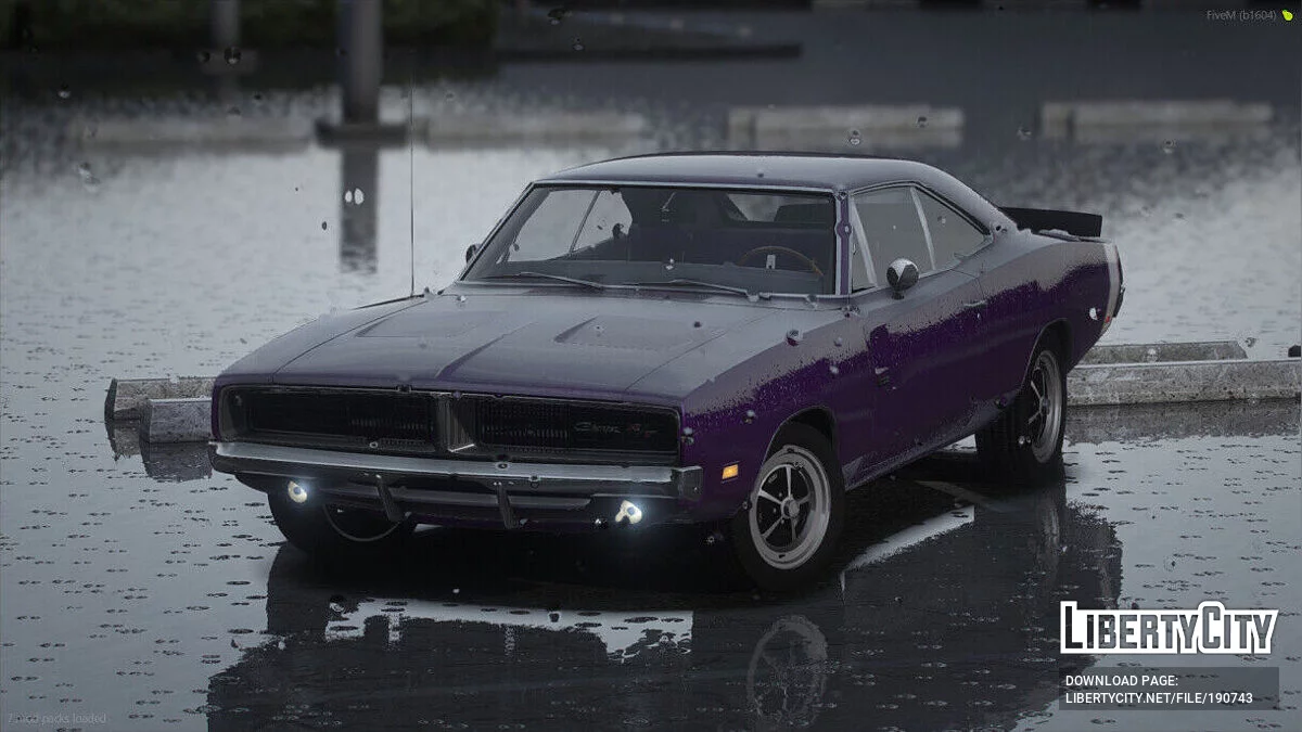 Dodge Charger R/T 1969 v1.0 / GTA 5