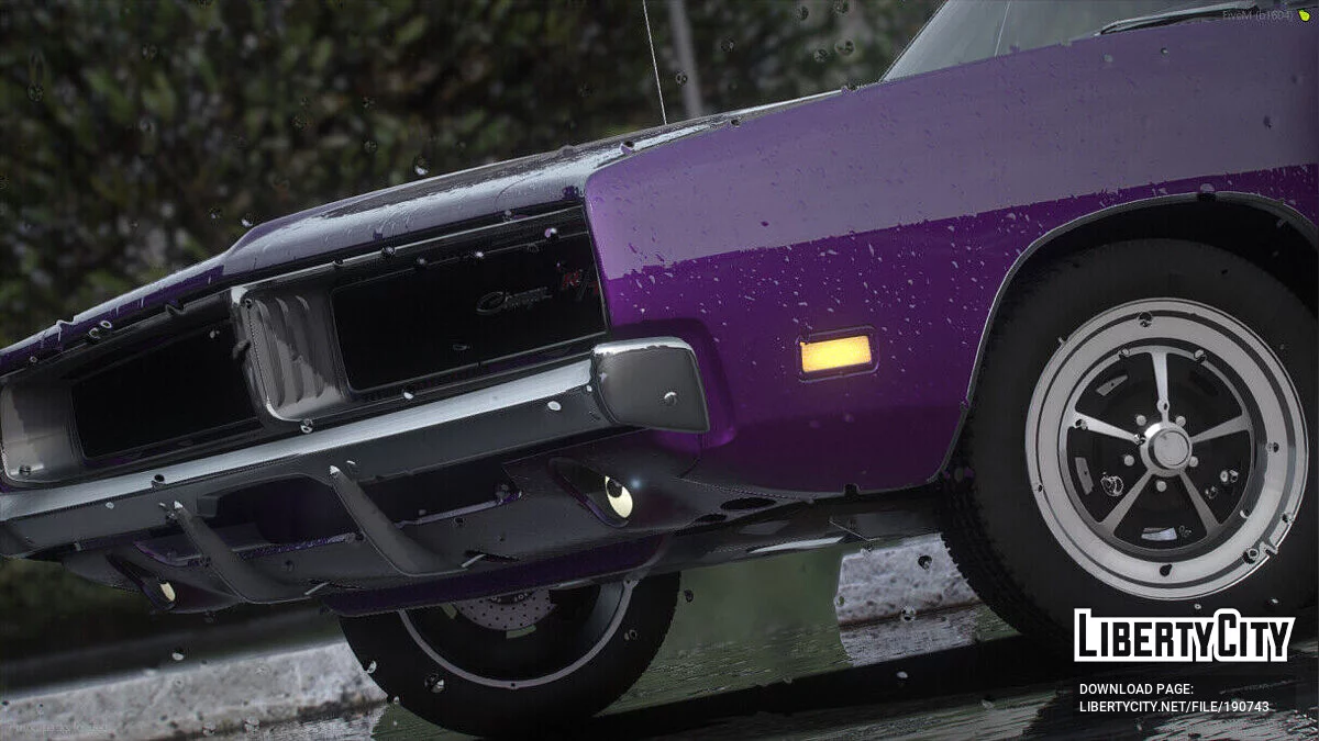 Dodge Charger R/T 1969 v1.0 / GTA 5