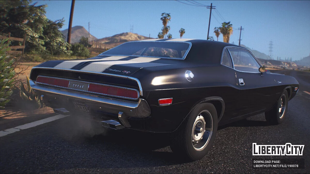 Dodge Challenger R/T Hemi 1970 v1.0 / GTA 5