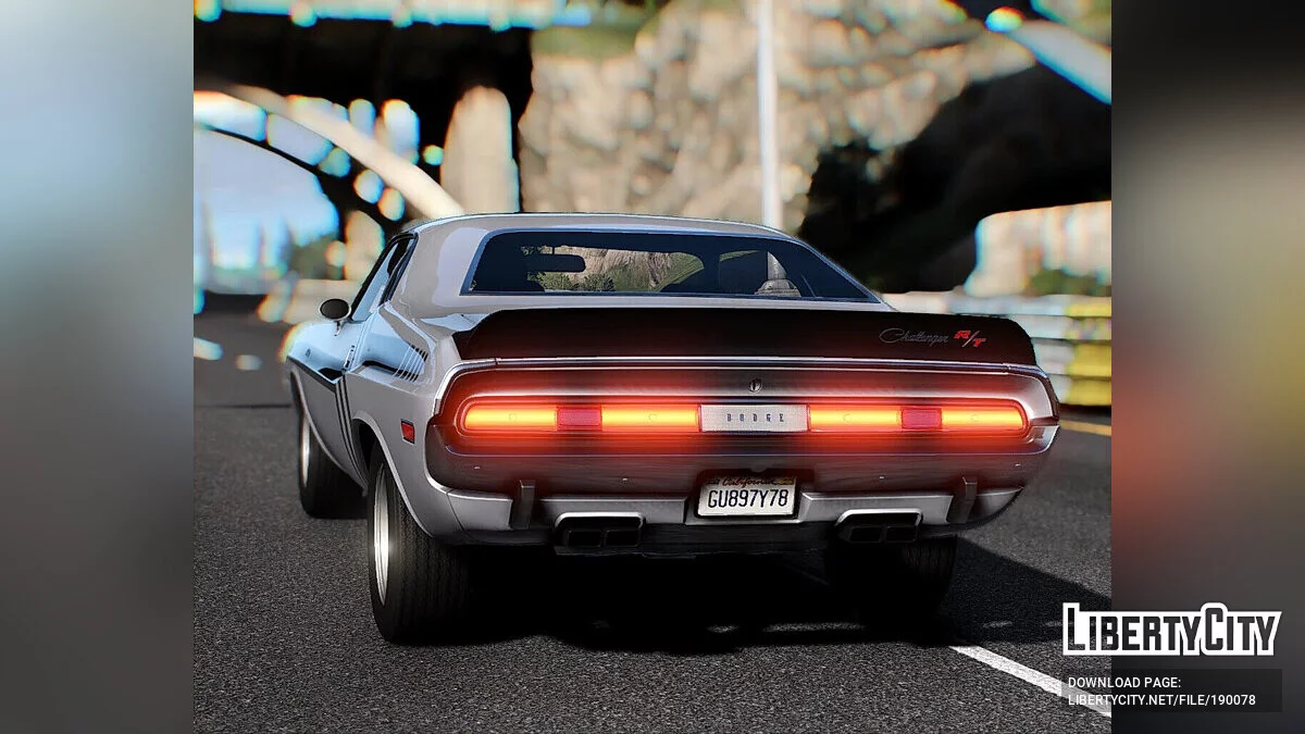 Dodge Challenger R/T Hemi 1970 v1.0 / GTA 5