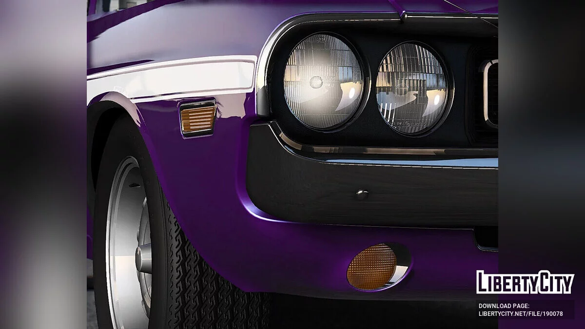 Dodge Challenger R/T Hemi 1970 v1.0 / GTA 5