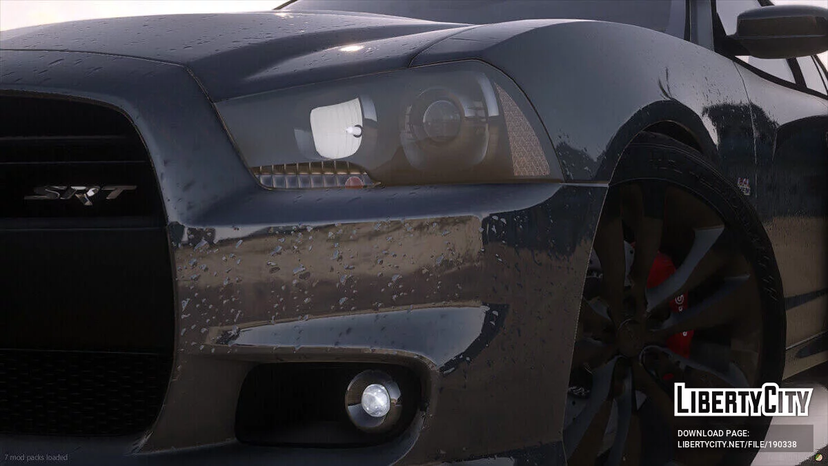 2012 Dodge Charger SRT8 v1.0 / GTA 5