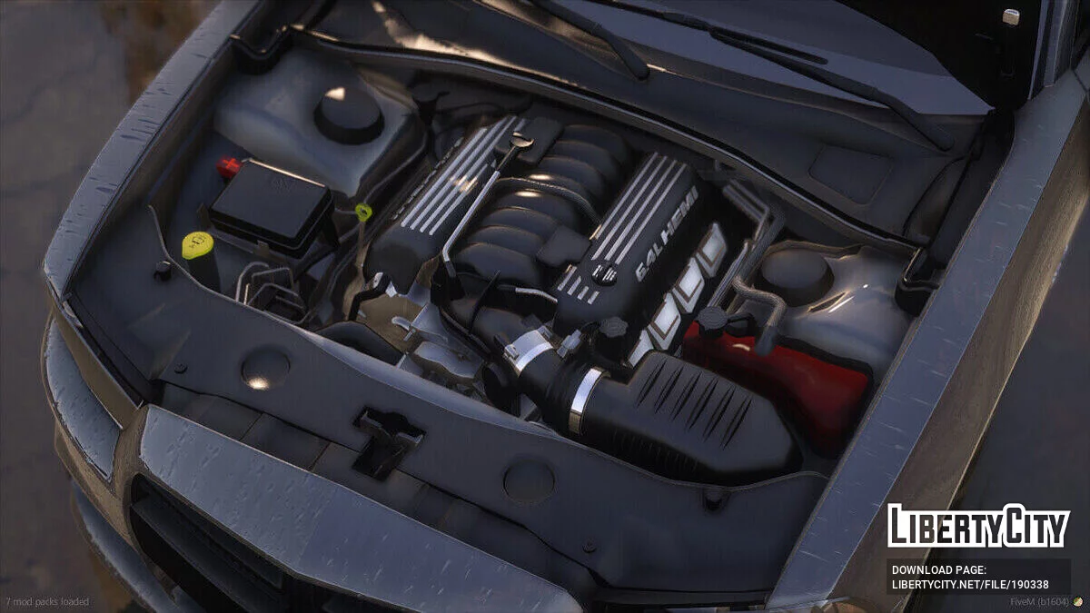 2012 Dodge Charger SRT8 v1.0 / GTA 5