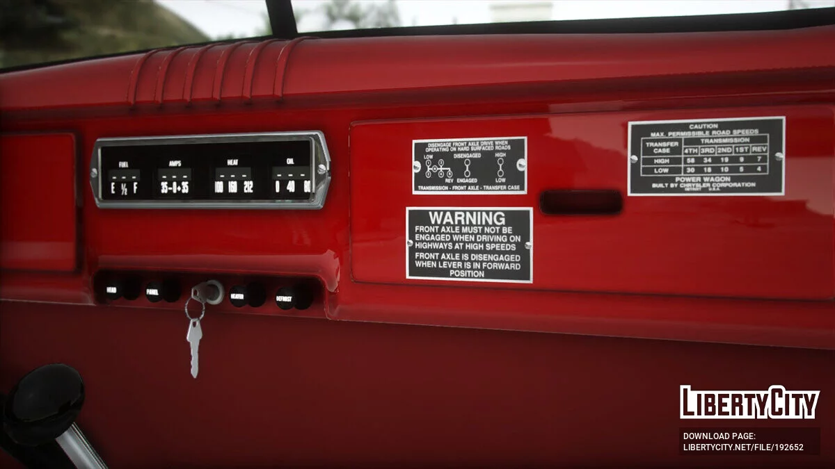 1951 Dodge Power Wagon v1.0 / جي تي أي 5
