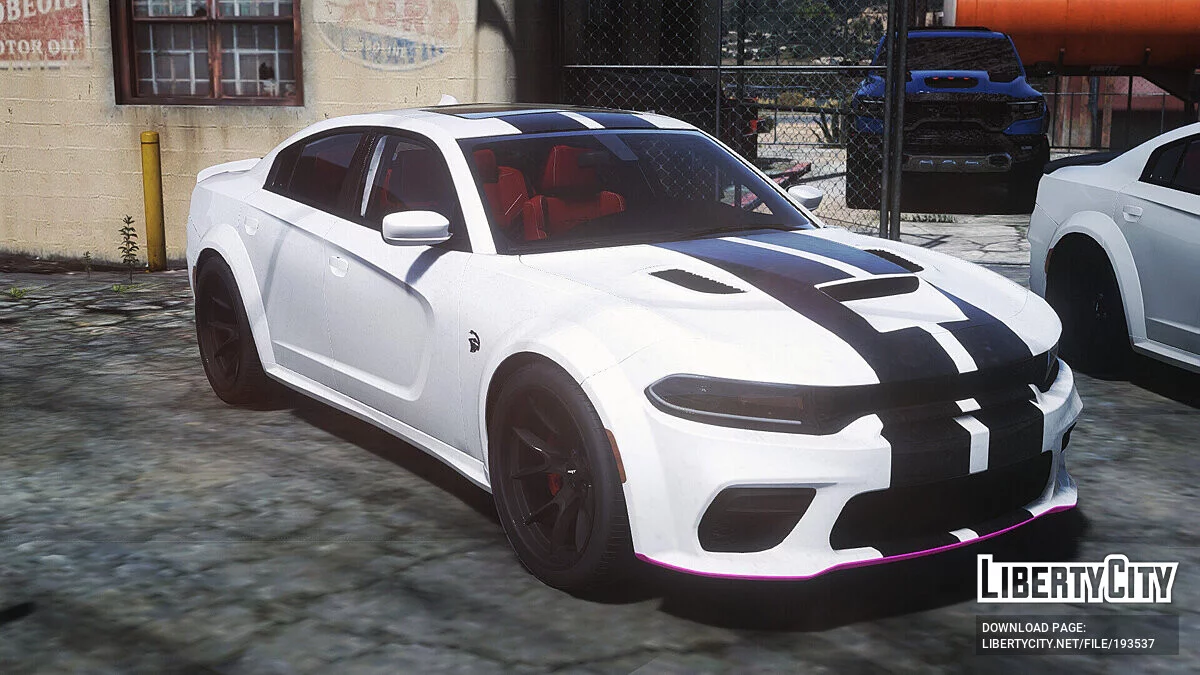 2021 Dodge Charger SRT Hellcat Redeye Widebody (2 VERS) (SP & FIVEM) / GTA 5