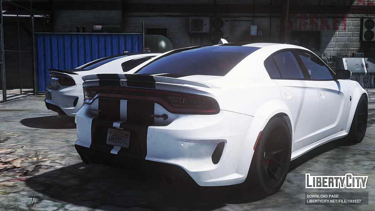2021 Dodge Charger SRT Hellcat Redeye Widebody (2 VERS) (SP & FIVEM) / GTA 5