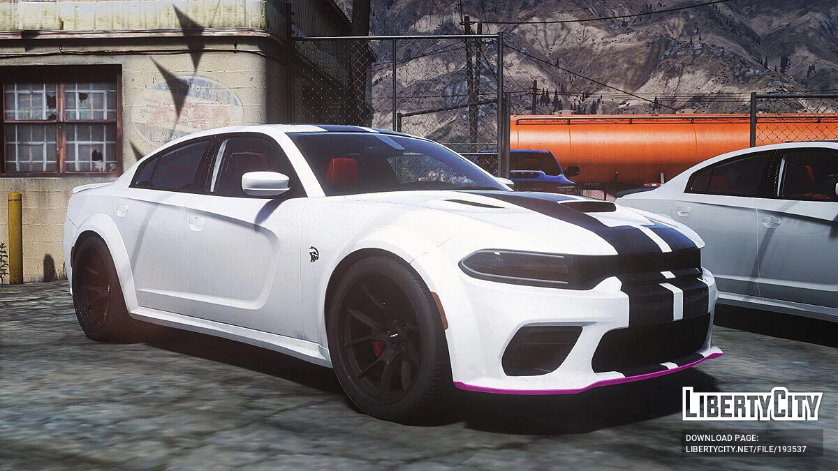 2021 Dodge Charger SRT Hellcat Redeye Widebody (2 VERS) (SP & FIVEM) / GTA 5