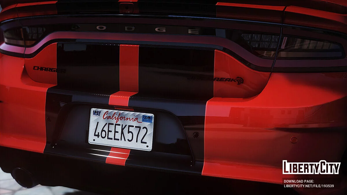 2023 Dodge Charger SRT Hellcat Redeye Jailbreak (2 Versi) (SP & FiveM) / GTA 5