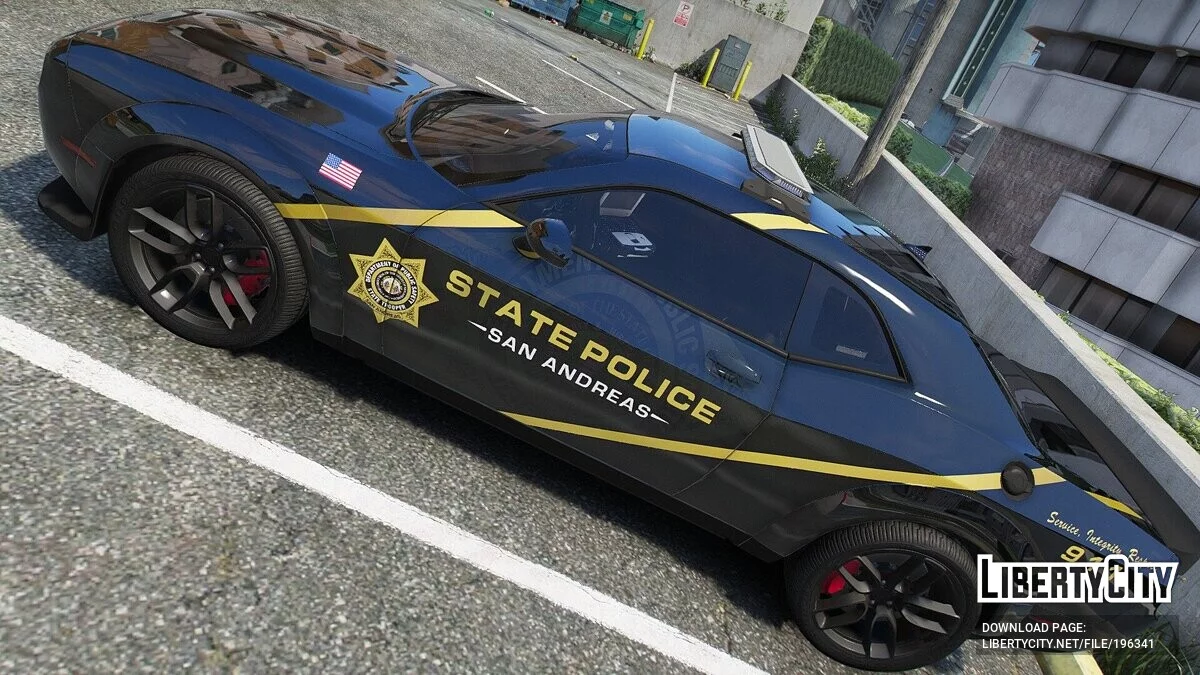 2020 Dodge Challenger SRT Policía Estatal / GTA 5