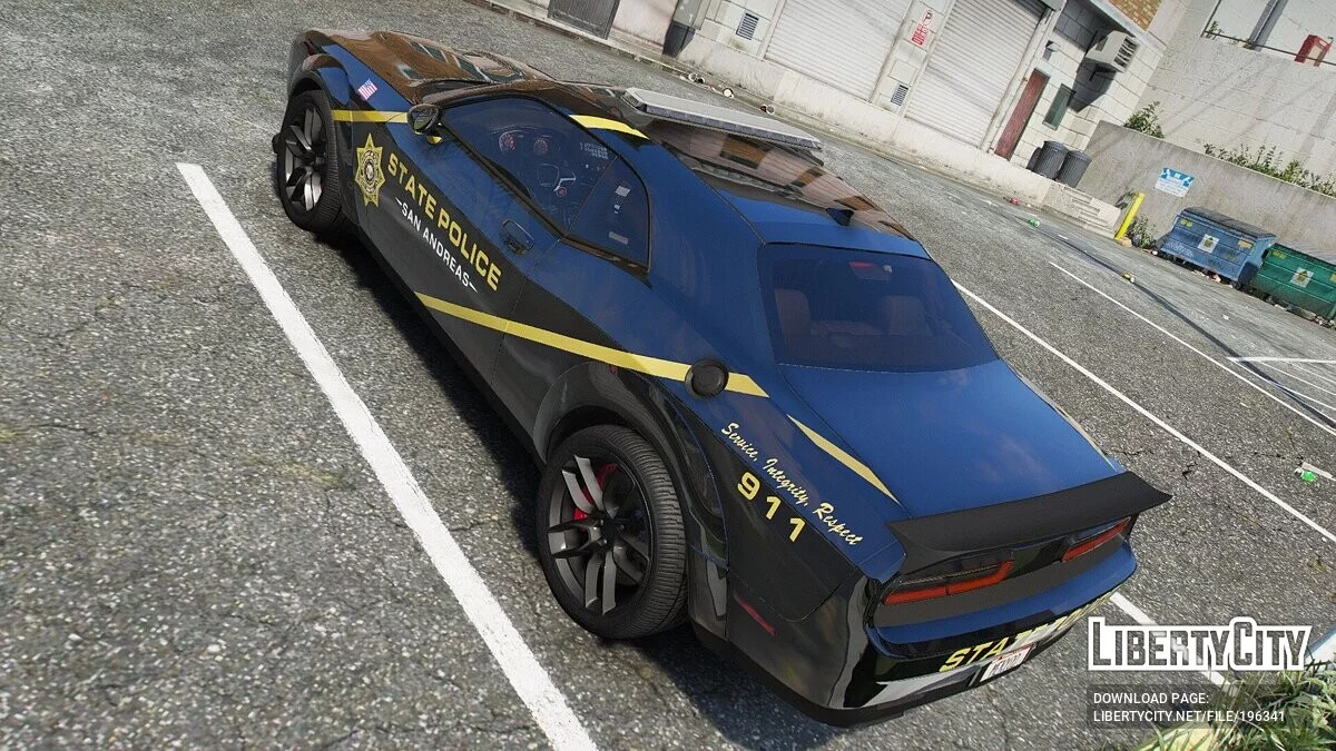 2020 Dodge Challenger SRT Policía Estatal / GTA 5