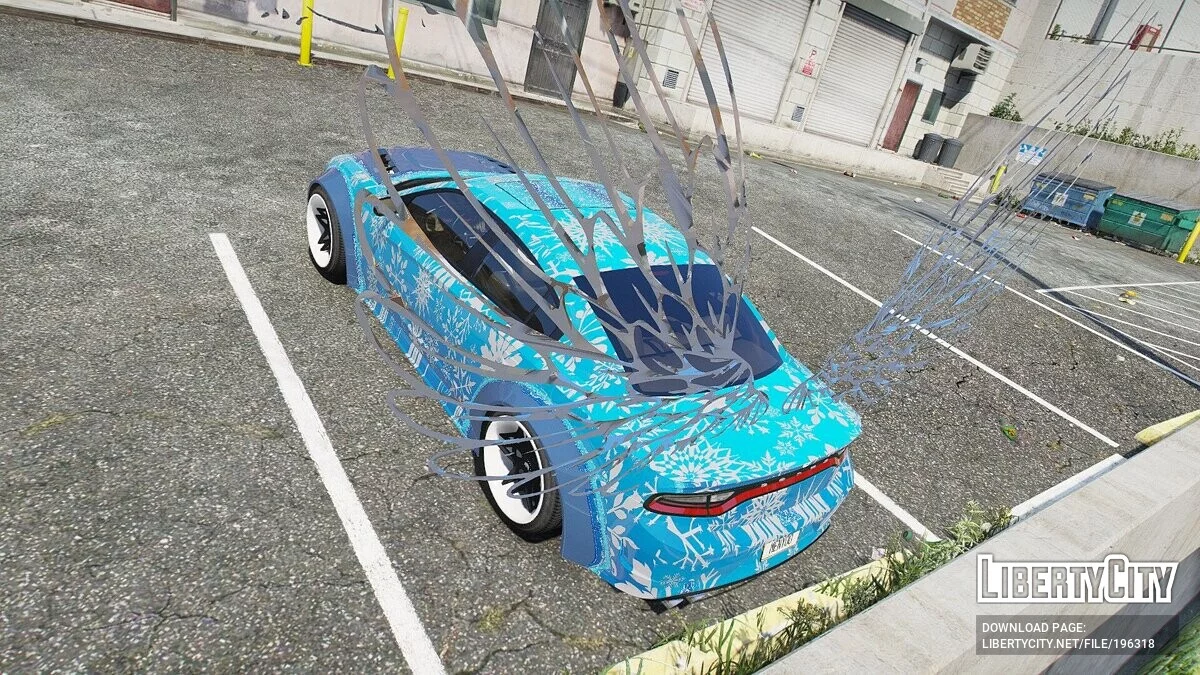 Dodge Charger SRT Wind Cat Animado / GTA 5