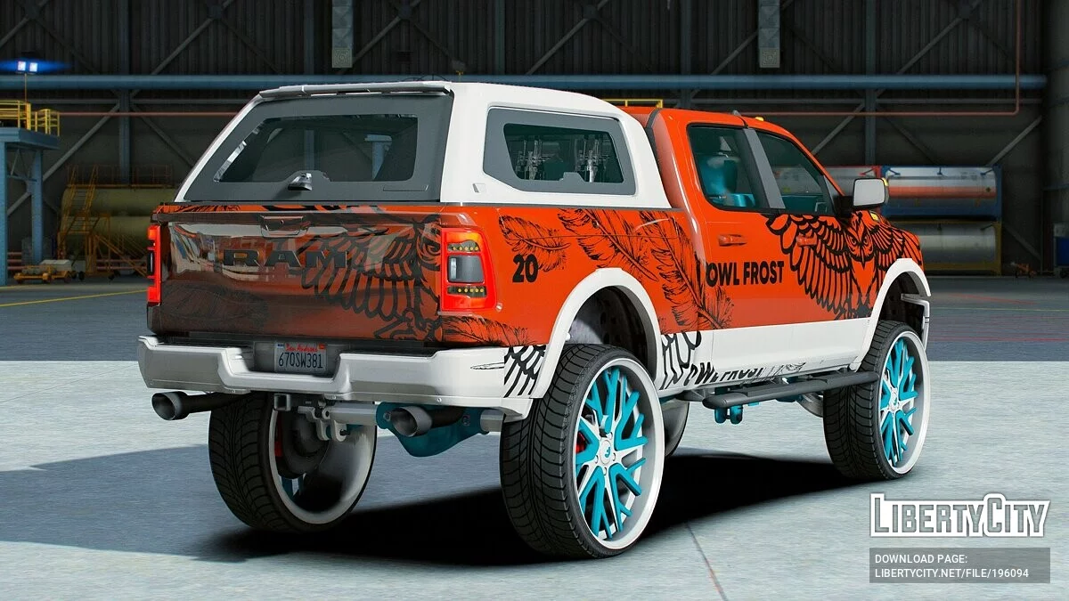 Dodge Ram Rebel Power Wagon 2021 / GTA 5